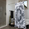 Fringe Shower Curtain - Bonita White