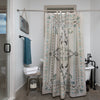 Fringe Shower Curtain - Squash Blossomed