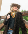Girl & Bison