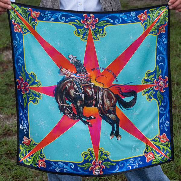 On Top of the World – Fringe Scarves