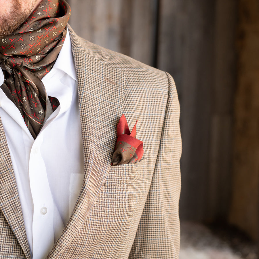 Fringe Pocket Square