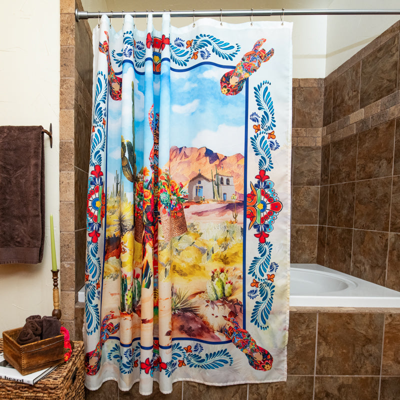 Fringe Shower Curtain - Fernando