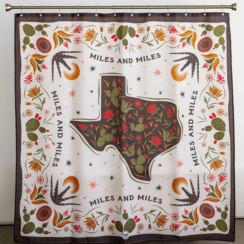 Shower Curtain - Miles and Miles