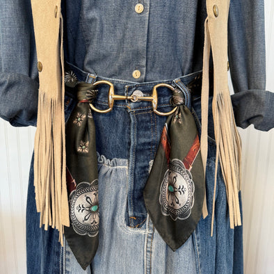 Snaffle Bit Scarf Buckle