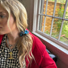 Fringe Scrunchies - Turqs & Conchos  - Bright