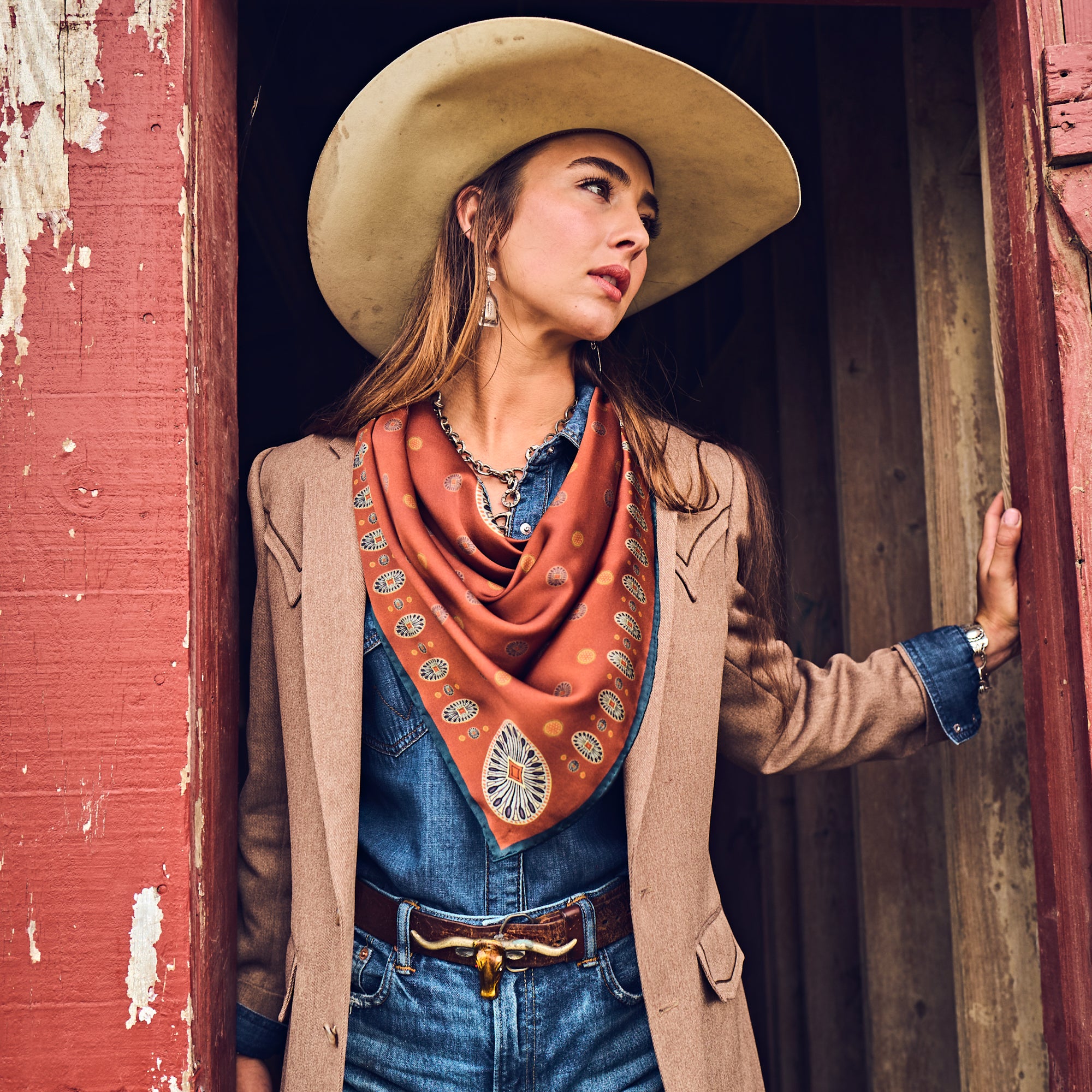 San Miguel - Silk Scarf