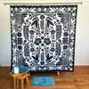 Shower Curtain - Senorita Black