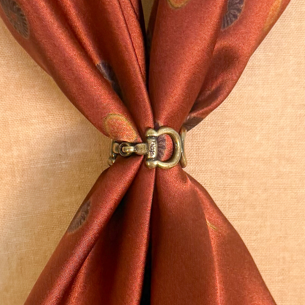 Scarf Ring - Snaffle Bit Infinity