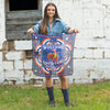 Welcome Rodeo Fans Bandana - Navy