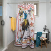 Fringe Shower Curtain - Star of the West