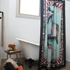 Fringe Shower Curtain - Long Trot
