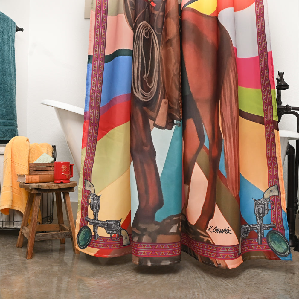 Fringe Shower Curtain - Son of the West