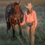 Southwestern Santa Fe Aztec Navajo Chevron Print 100% Silk Fringe Scarf